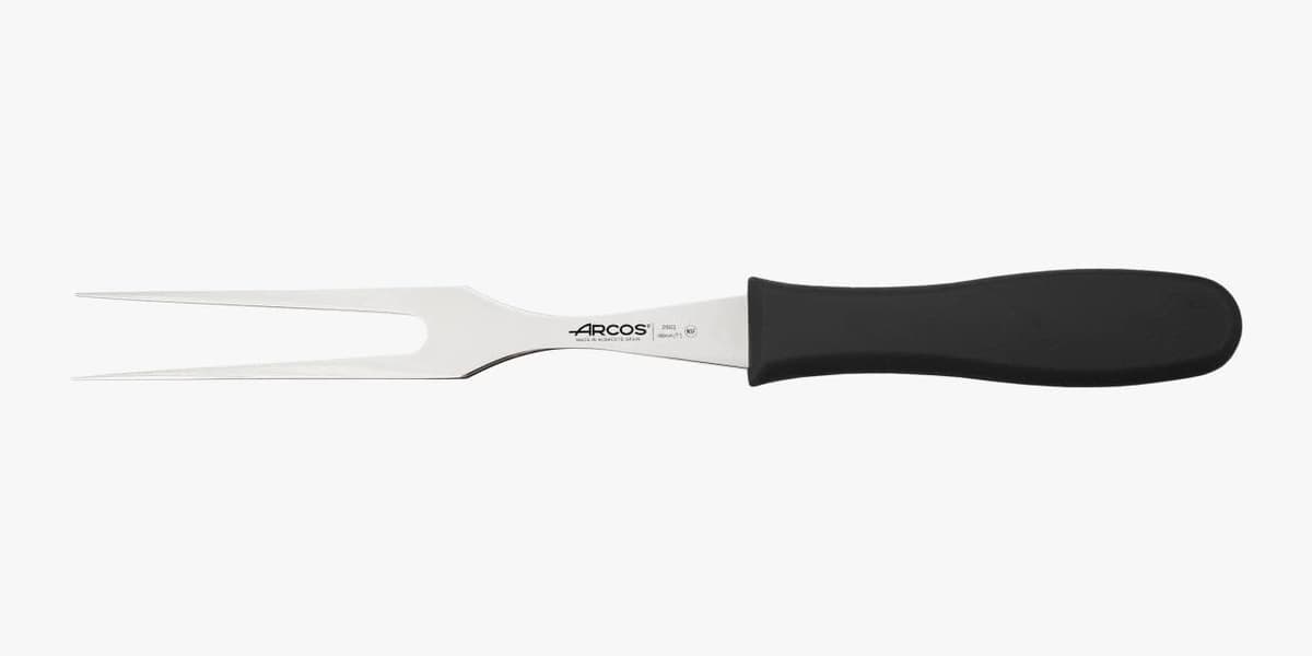 Arcos Serie 2900 - Cuchillo Santoku con Alveolos - Hoja de Acero Inoxidable Nitrum de 180 mm - Mango inyectado en Polipropileno Color Rojo — view 16