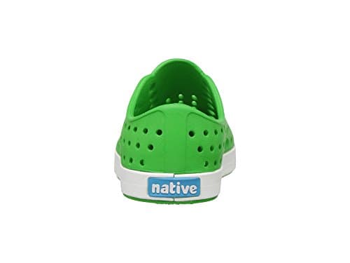Native Shoes Jefferson Kids Slip-On Sneaker, Grasshopper Green/Shell White, 6 Toddler — view 4