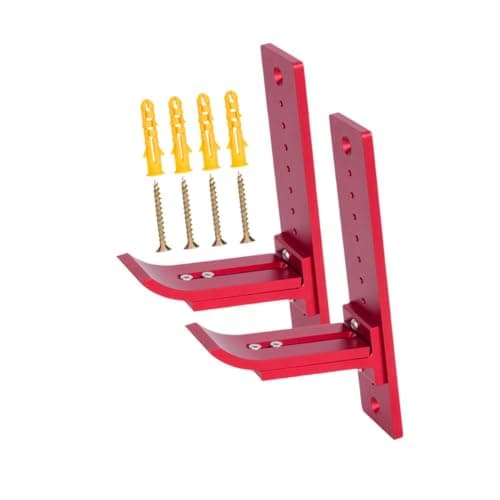 Yunhgft Wall Storage Support for Plane Models, 1/18 1/16 1/10 1/8 1/5, red — view 4