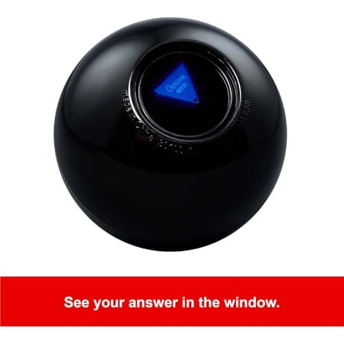 Mattel Games Magic 8 Ball Toys and Games, Original Fortune Teller Ball, Ask a Question and Turn Over For Answer — view 3