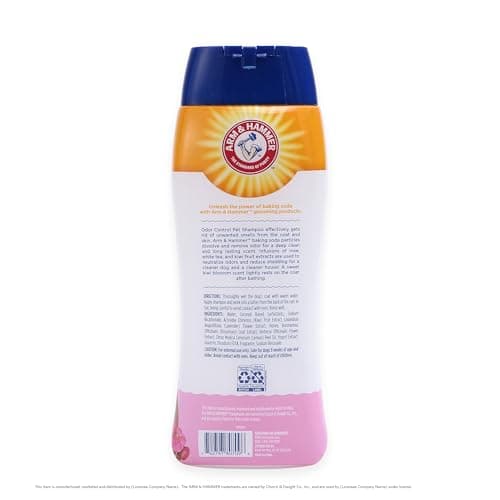 Arm & Hammer Deodorizing Dog Shampoo with Baking Soda for Odor Control, Tearless Moisturizing Formula for Sensitive Skin, Fresh Kiwi Blossom Scent, Safe for Dogs and Puppies, 20 Fl Oz — view 6