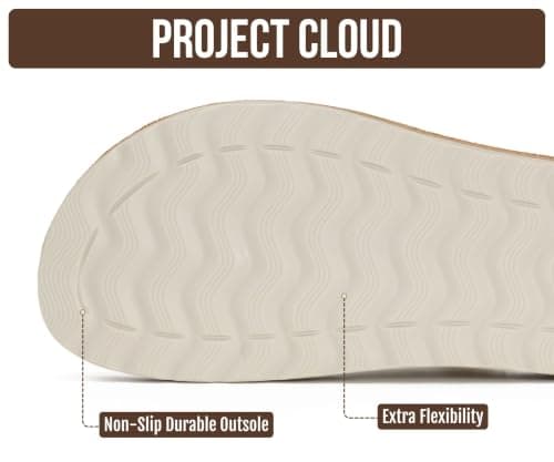 Project Cloud Comfortable Womens Sandals Platform Sandals for Women — view 3