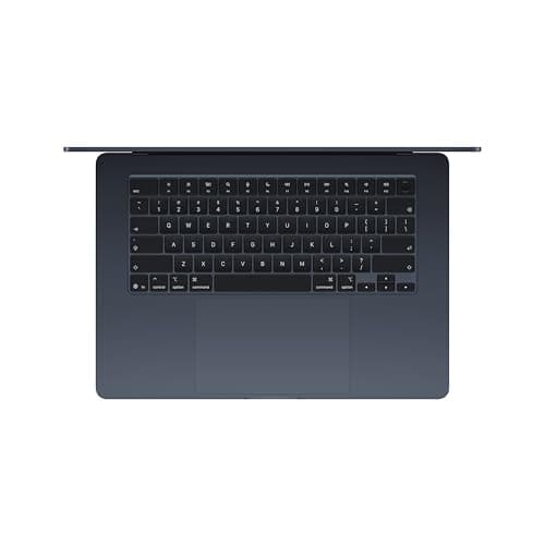 Apple 2026 MacBook Air 15-inch Laptop with M5 chip: Built for AI, 15.3-inch Liquid Retina Display, 16GB Unified Memory, 512GB SSD, 12MP Center Stage Camera, Touch ID, Wi-Fi 7; Midnight