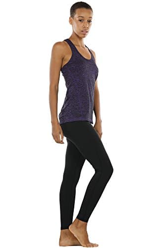 icyzone Workout Tank Tops for Women - Racerback Athletic Yoga Tops, Running Exercise Gym Shirts(Pack of 3)(L, Royal Blue/Purple/Charcoal) — view 3