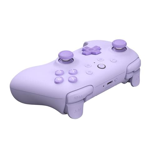 8Bitdo Ultimate 2C Wireless Controller for Windows PC and Android, with 1000Hz Polling Rate, Hall Effect Joysticks and Hall Triggers, and Remappable L4/R4 Bumpers (Purple)