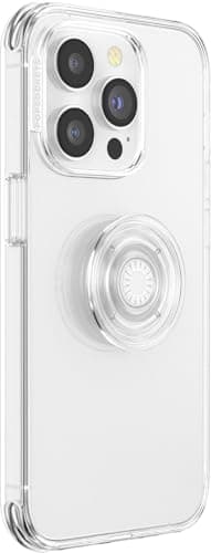 PopSockets Phone Grip with Expanding Kickstand, Adhesive Grip - Clear — view 2