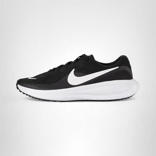 Nike Men's Revolution 8 Road Running Shoes, Black/White-Black, 9 — view 7