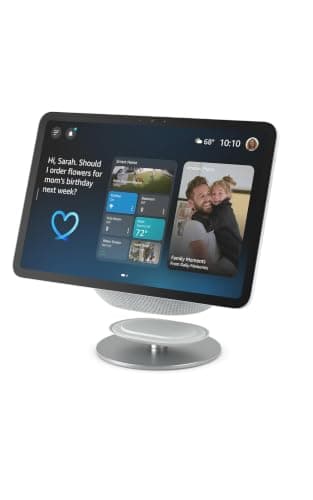 Amazon Adjustable Stand, Designed for Amazon Echo Show 8 & 11 (2025 releases, sold separately), Glacier White — view 4