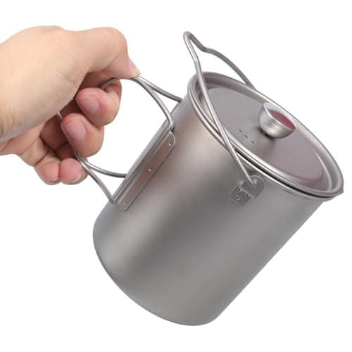QINKYH Functional Metal French Presses Coffee Maker Portable 3 Layer Filter Systems For Outdoors Camping And Travels — view 3