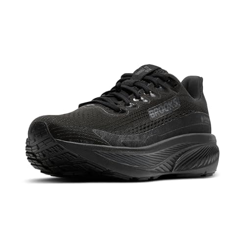 Brooks Men’s Ghost 17 GTX Waterproof Supportive Running & Walking Shoe - Black/Black/Ebony - 10 Medium