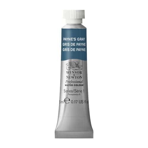 Winsor & Newton Professional Watercolor, 5ml (0.17-oz) Tube, Payne's Gray
