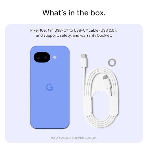 Google Pixel 10a - 30+ Hours Battery, Camera Coach, Gemini - Lavender 128GB — view 7