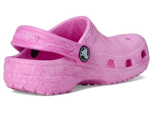 Crocs Unisex Kid Classic Marbled Tie-Dye Clogs (Toddler) Pink Swirl 10 Toddler Medium — view 4