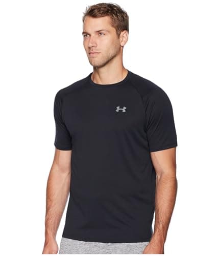 Under Armour Men's Tech 2.0 Short-Sleeve T-Shirt , Black (001)/Graphite, X-Large — view 3