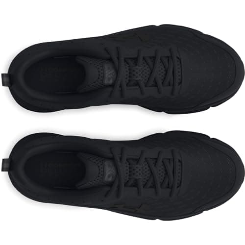 Under Armour Men's Charged Assert 10 Shoes, (002) Black/Black/Black, 11 — view 3