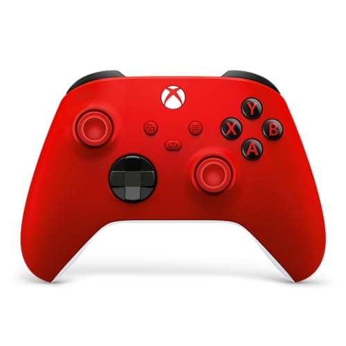 XBOX Wireless Gaming Controller | Pulse Red | Console, PC, & Cloud Devices | Textured Grip | Wireless, Bluetooth, USB-C Connectivity
