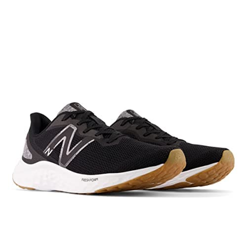 New Balance Men's Fresh Foam Arishi V4 Running Shoe, Black/Silver Metallic/Gum 2, 10 Medium US — view 5
