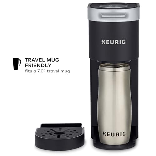 Keurig K-Mini Single Serve K-Cup Pod Coffee Maker, 6 to 12oz Brew size, with Cord Storage, Perfect for Small Spaces, Black — view 5