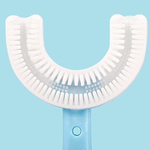 Kids U-Shaped Whole Mouth Teeth Brush U Shaped Toothbrush Care for Your Kids Oral Health Toothbrush Oral Cleaning Toothbrush Great for Children Kids Toddler 2-12 Years 2Pcs for KidNice and Practical — view 4