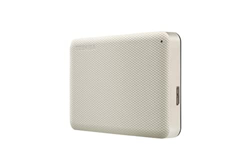 Toshiba Canvio Advance 4TB Portable External Hard Drive USB 3.0, White - HDTCA40XW3CA — view 6