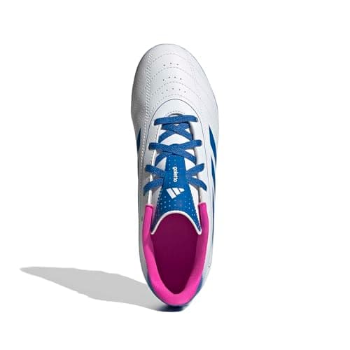 Adidas Unisex-Kids Goletto IX Firm Ground/Multi Ground, White/Bright Royal/Team Shock Pink, 11 — view 2