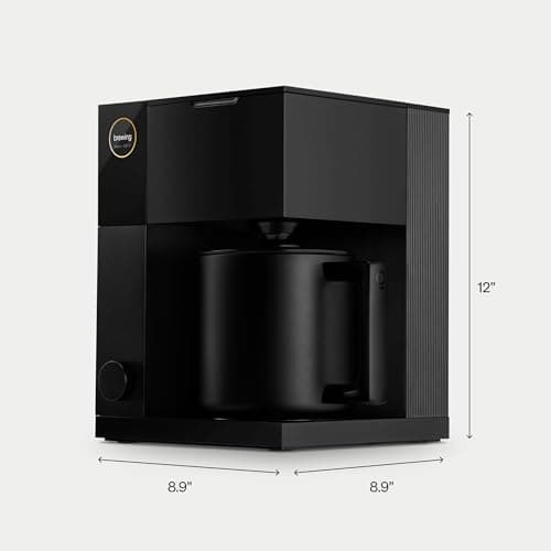 Fellow Aiden Precision Coffee Maker – Automatic Drip Coffee Maker, Single Serve to 10-Cup Capacity, Precise Temperature Control, Thermal Carafe, Cold Brew Preset, Scheduling, Companion App — view 4