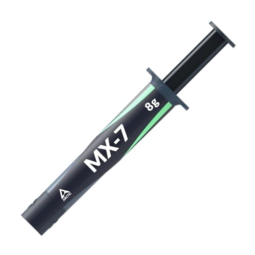 ARCTIC MX-7 (8 g) - Ultimate Performance Thermal Paste for CPUs, Consoles, Graphics Cards, Laptops, Processors, Very High Thermal Conductivity, Long Durability, Non-Conductive, Non-Capacitive