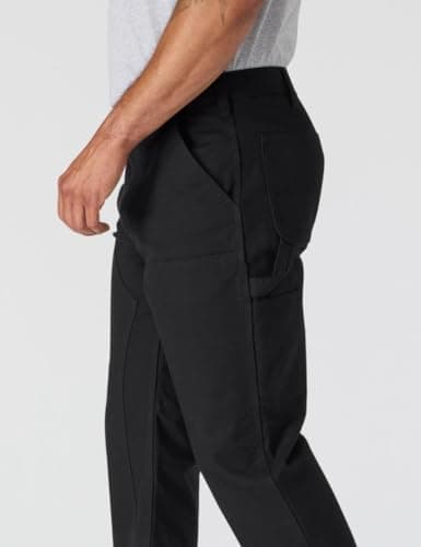 Carhartt Men's Rugged Flex Rigby Dungaree Work Pants, Black, 36W x 32L — view 2