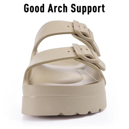 Goosecret Women's Comfortable Arch Support Walking Platform Sandals — view 5