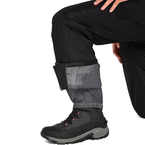 Arctix Men's Essential Insulated Bib Overalls, Black, Medium/34" Inseam