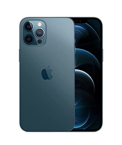 Apple iPhone 12 Pro Max, 128GB, Pacific Blue - Fully Unlocked (Renewed) — view 3