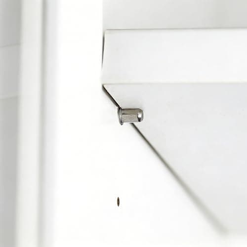 5mm Shelf Pegs for Shelves Cabinet Shelf Support Pegs Metal Shelving Pins for Bookshelf Furniture Kitchen Closet Heavy Duty Pegs Bracket for Shelves in Cabinet Metal Shelf Clips 50Pcs — view 2