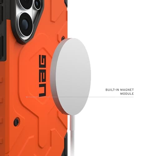 URBAN ARMOR GEAR UAG for Samsung Galaxy S26 Ultra Case 6.9" Pathfinder - Magnetic Charging Compatible Rugged Military Drop Tested Protective Cover, Orange — view 4