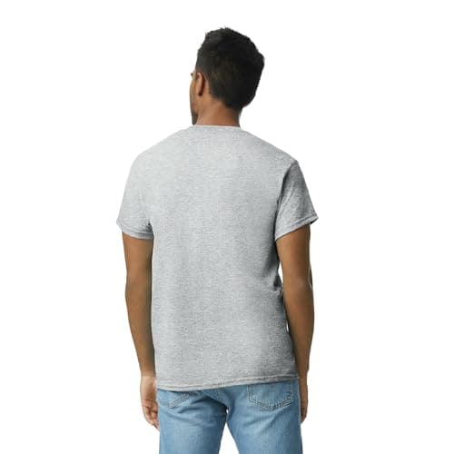Gildan Adult Ultra Cotton T-Shirt, Style G2000, Multipack, Sport Grey (2-Pack), X-Large — view 3