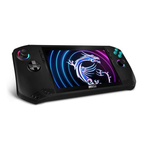 MSI Claw PC Gaming Handheld: Intel Ultra 7-155H, 7" FHD 120Hz Display, 16GB LPDDR5, 512GB NVMe SSD, MicroSD Card Reader, Thunderbolt 4, Win 11 Home: Black A1M-051US (Renewed) — view 3