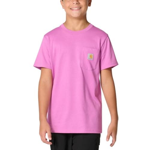 Carhartt Boys Short Sleeve Pocket T-Shirt, Bodacious, 3 Years