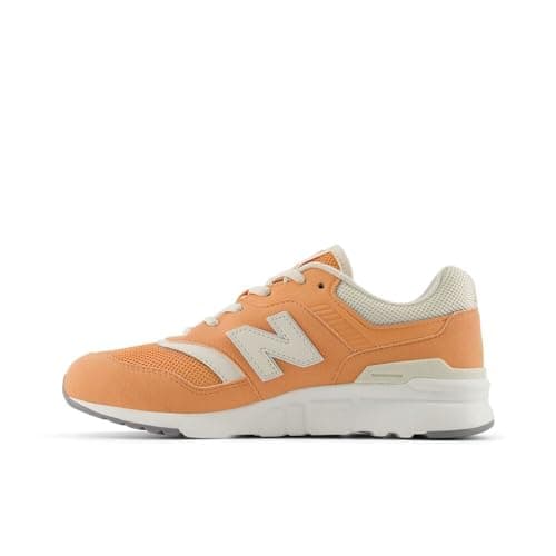 New Balance 997H V1 Lace-up Sneaker, Copper/Linen/Sea Salt, 6 US Unisex Big Kid