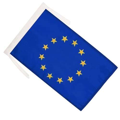 AZ FLAG Europe Flag 18'' x 12'' cords - European Union SMALL flags 30 x 45cm - Banner 18x12 in