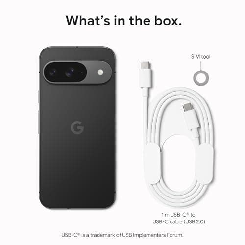 Google Pixel 9 - Unlocked Android Smartphone with Gemini, 24-Hour Battery, Advanced Camera, and 6.3" Actua Display - Obsidian - 128 GB — view 10
