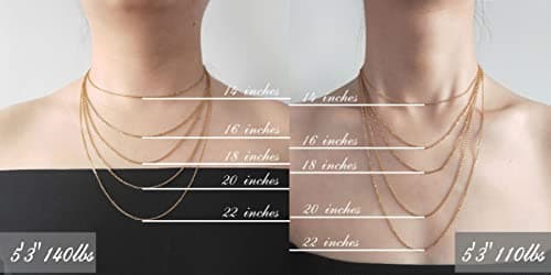Aoloshow 18k Gold Plated Ariana Name Charm Necklace Womens Dainty Nameplate Necklaces Stainless Steel Jewelry for Best Friends — view 4