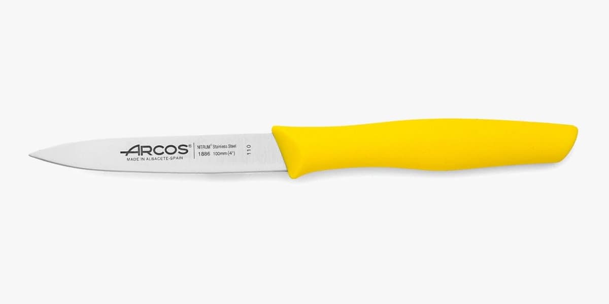 ARCOS Juego de 6 Cuchillos Mondadores con Hoja de 100mm en Acero Inoxidable y Mango de Polipropileno. Set de Cuchillos de cocina para Pelar Apto para Lavavajillas. Serie Nova. Color Negro — view 37