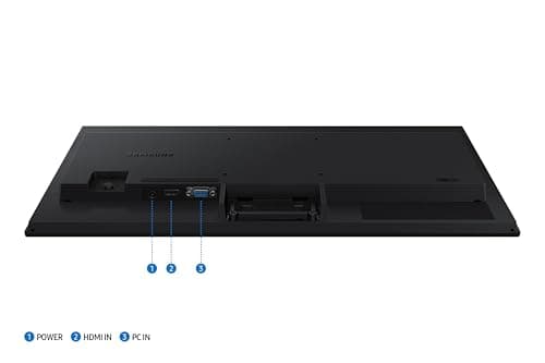 Samsung 22-inch FHD Flat Screen IPS Panel 5ms 100Hz Monitor with Eye-Saver Mode & Super Slim Design (LS22D300GANXZA) - [Canada Version] — view 5