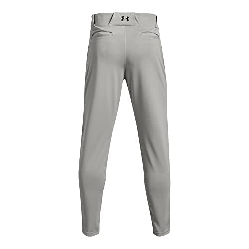 Under Armour Mens Utility Baseball Straight Leg Pant 22, (080) Baseball Gray / / Black — view 4