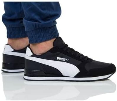 PUMA St Runner V2 Full L, Zapatillas Unisex Adulto 43 EU V2 Black White