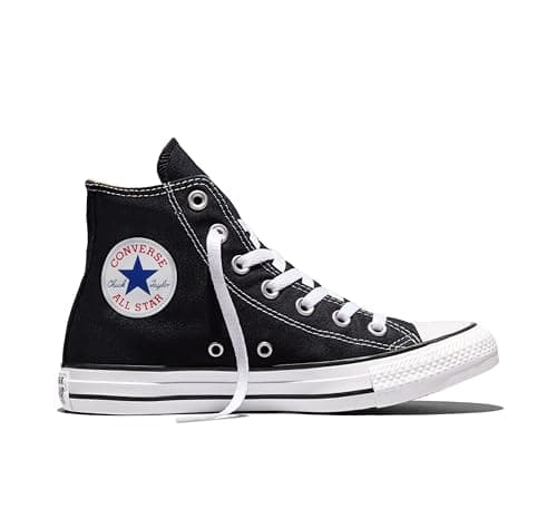 Converse Unisex Adult Chuck Taylor All Star High Top, Black, 13 Womens/11 Mens — view 2
