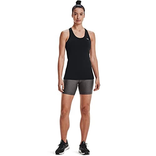 Under Armour Women's HeatGear Racer Tank Black,Black,Small — view 2