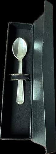 Pure Silver Spoon (4.1 inch) — view 3