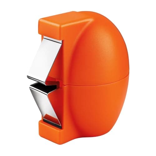 Stainless Steel Egg Shell Cutter, 2026 Handheld Opener for Raw & Hard Boiled Eggs, Easy Cracking & Peeling Kitchen Tool (1, Orange)