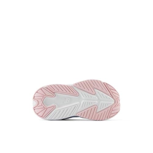 New Balance Kid's Rave Run V2 Bungee Lace with Top Strap Running Shoe, Bright Sky/Granite/Rose Sugar, 5 M Toddler — view 5