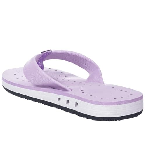 KVbabby Kids Comfortable Flip Flops,Purple,1 Big Kid — view 4